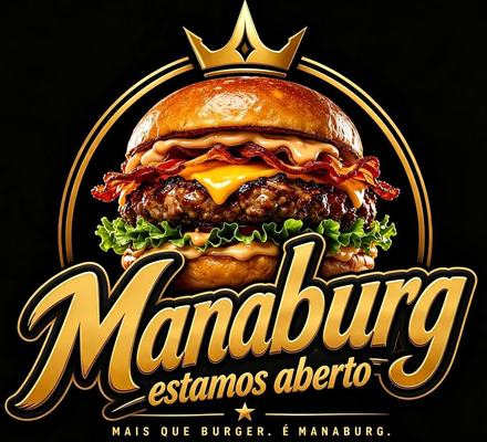 Manáburg — mais que burguer. É Manáburg!